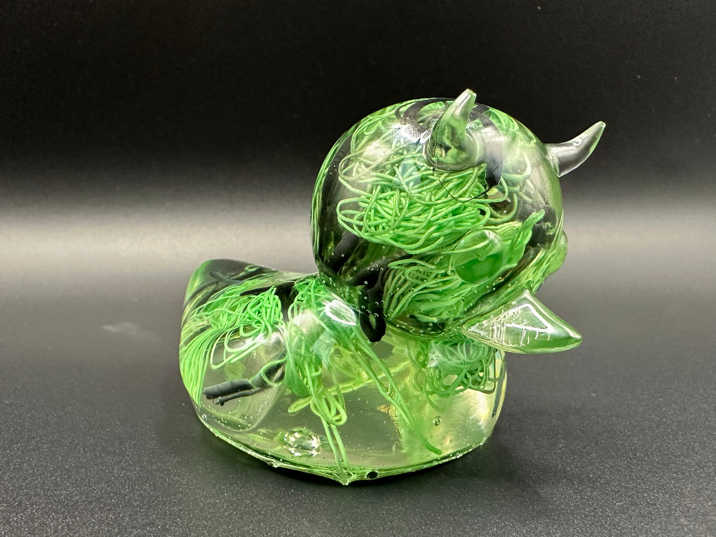 Resin Devil Rubber Duck