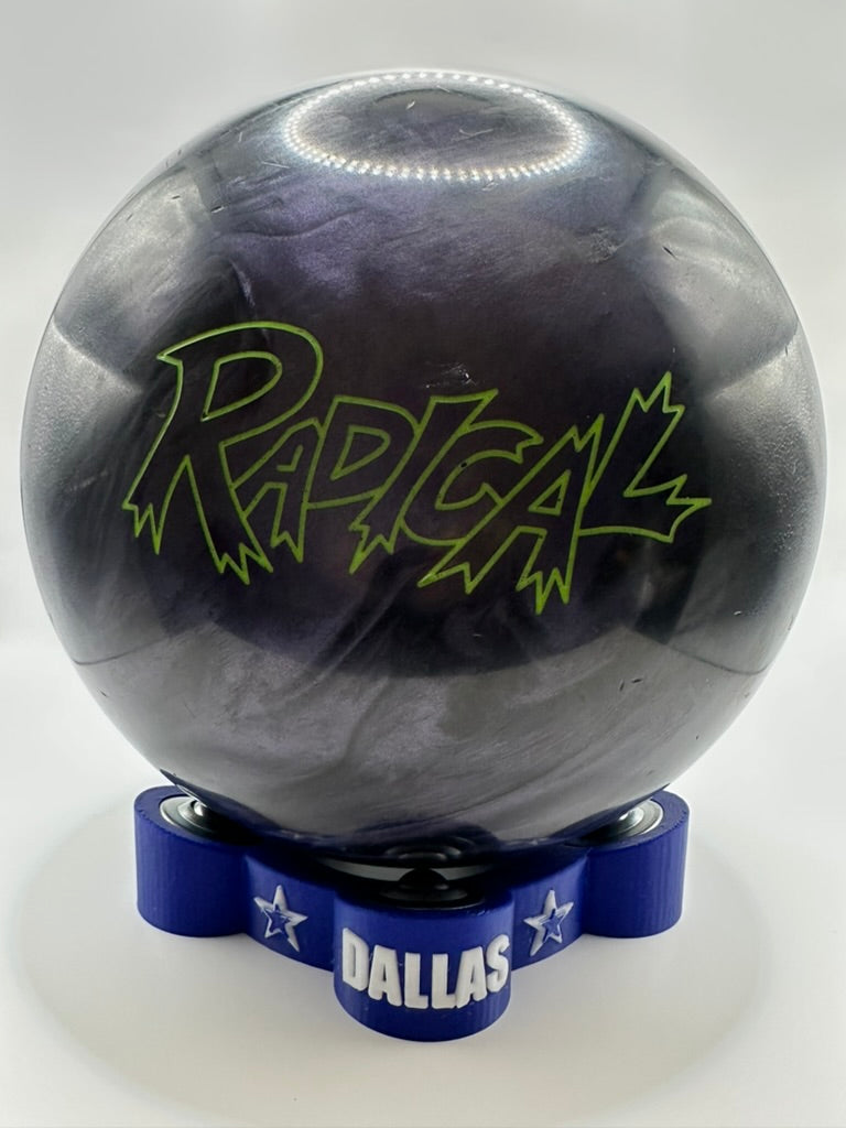 Custom Bowling Ball Spinners and Cleaning Stands