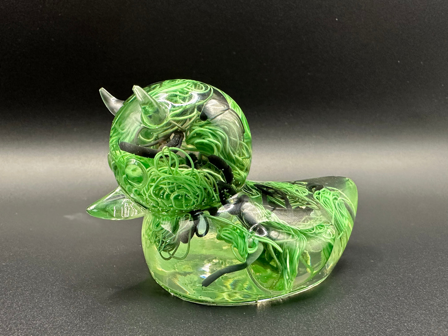 Resin Devil Rubber Duck