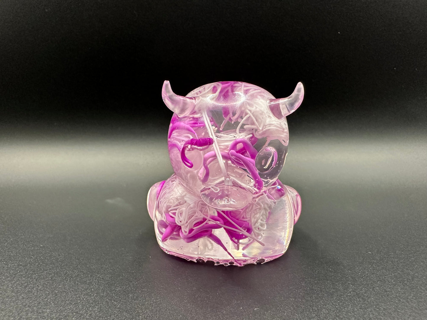 Resin Devil Rubber Duck