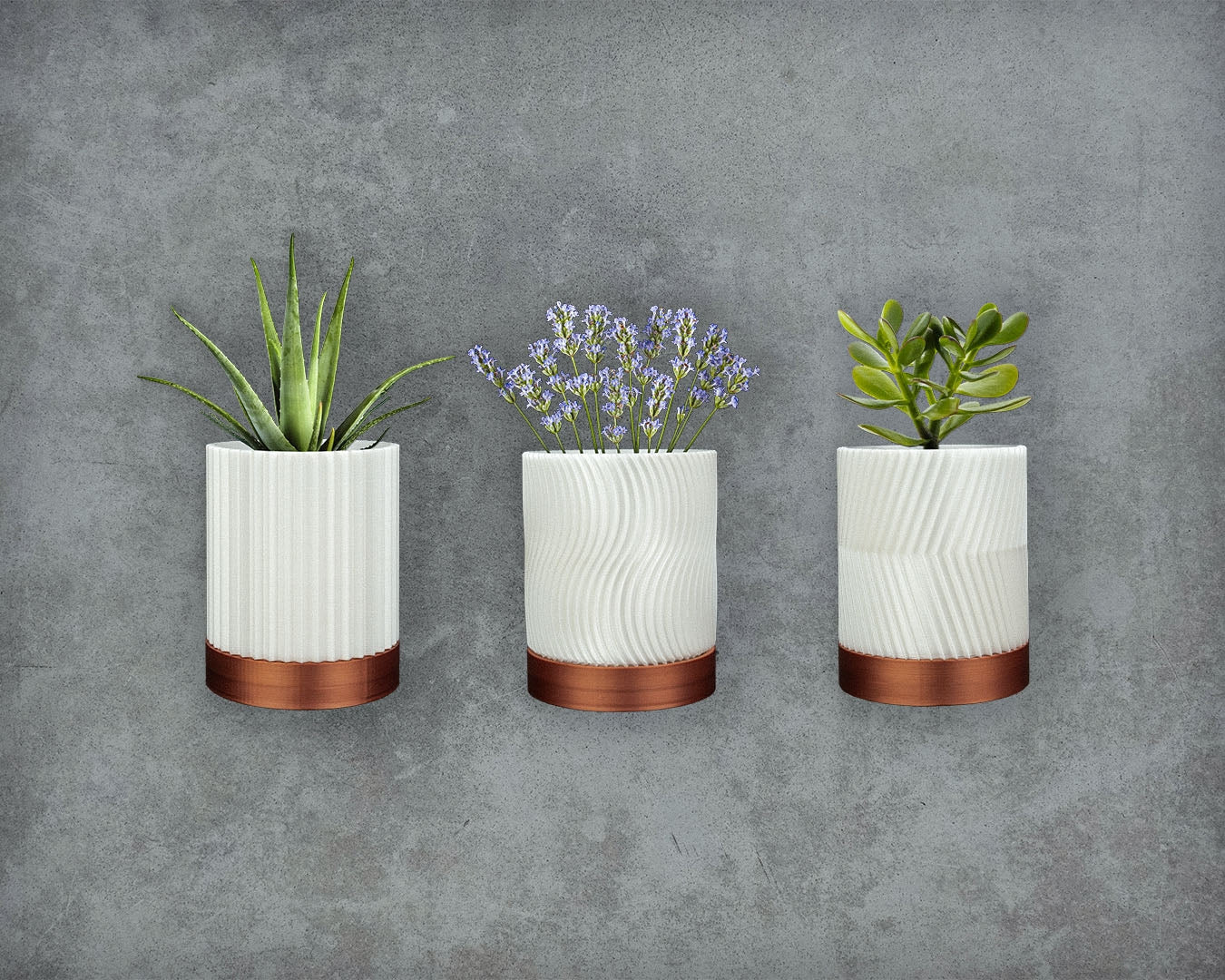 Cylinder Wall hanging pot