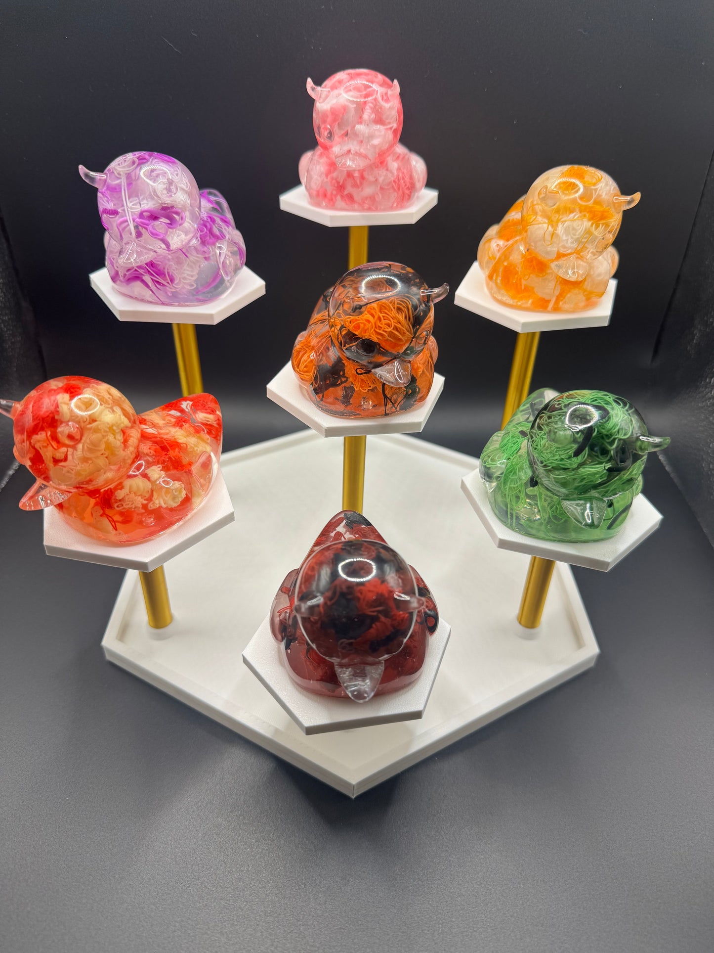 Resin Devil Rubber Duck