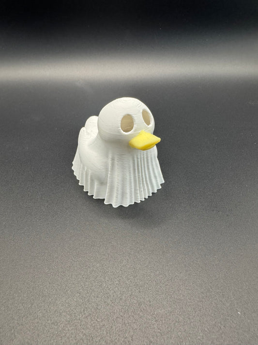 Ghost Rubber Duck Tea Light Holder