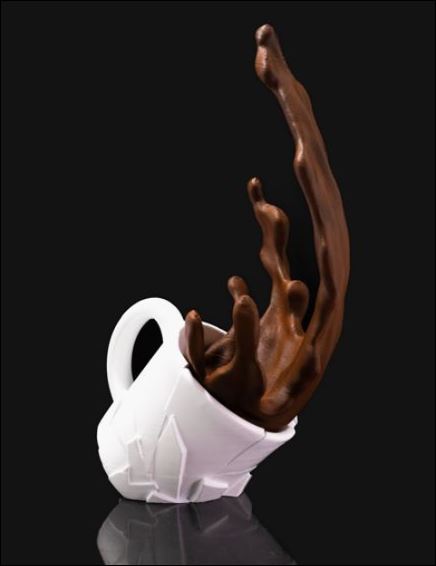 Falling Coffee Cup